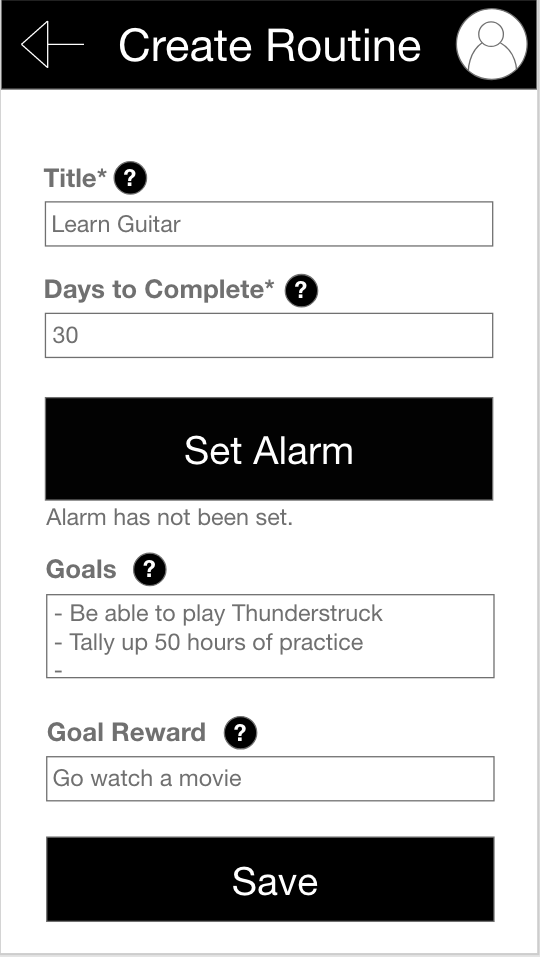 Completer crate routine page